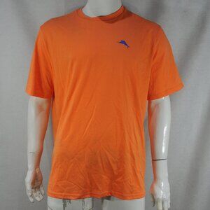 Tommy Bahama Men's T-Shirt XL Live the Island Life Graphic Peach Melt NWT